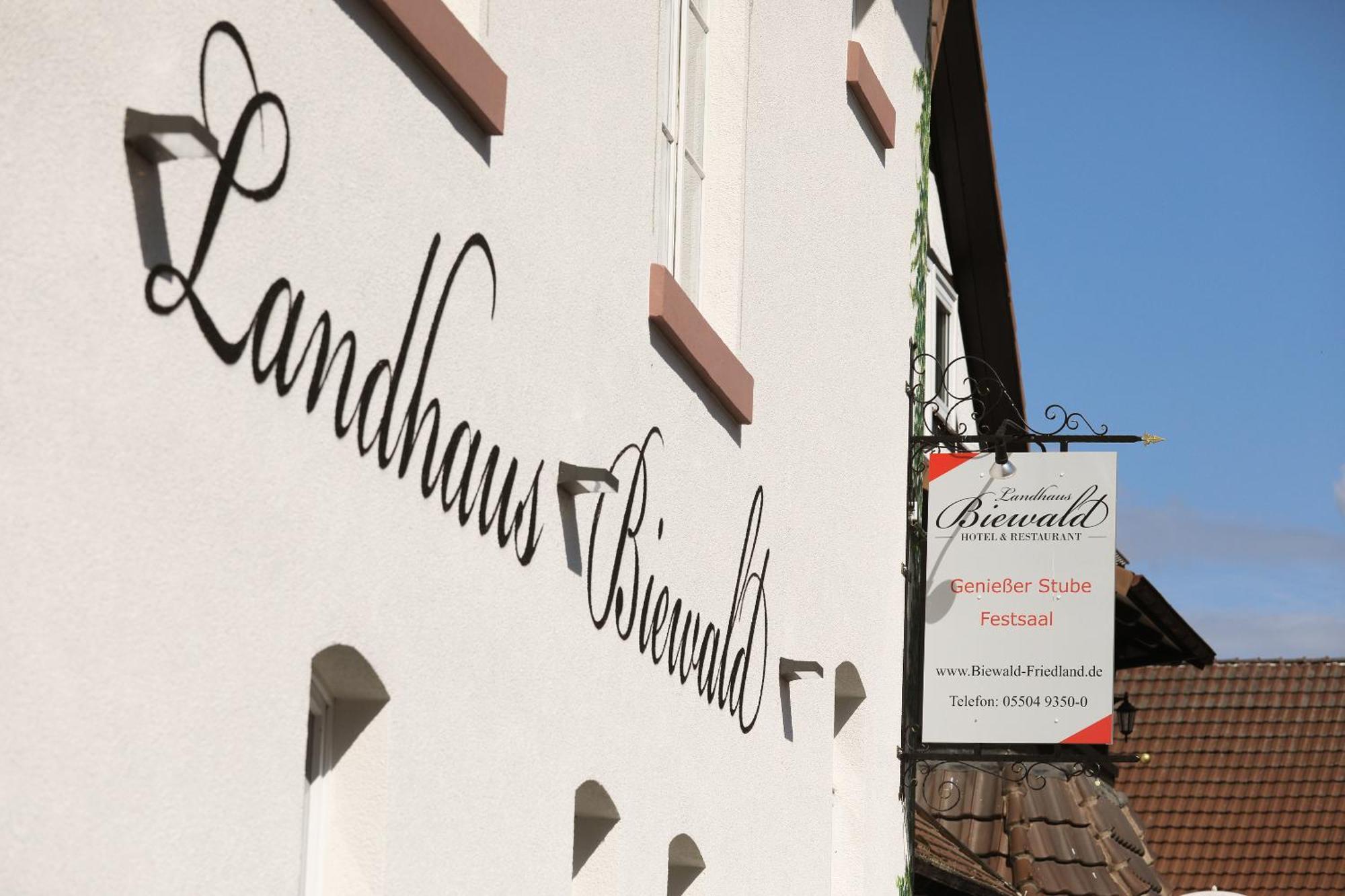 Romantik Hotel Landhaus Biewald Friedland  Bagian luar foto