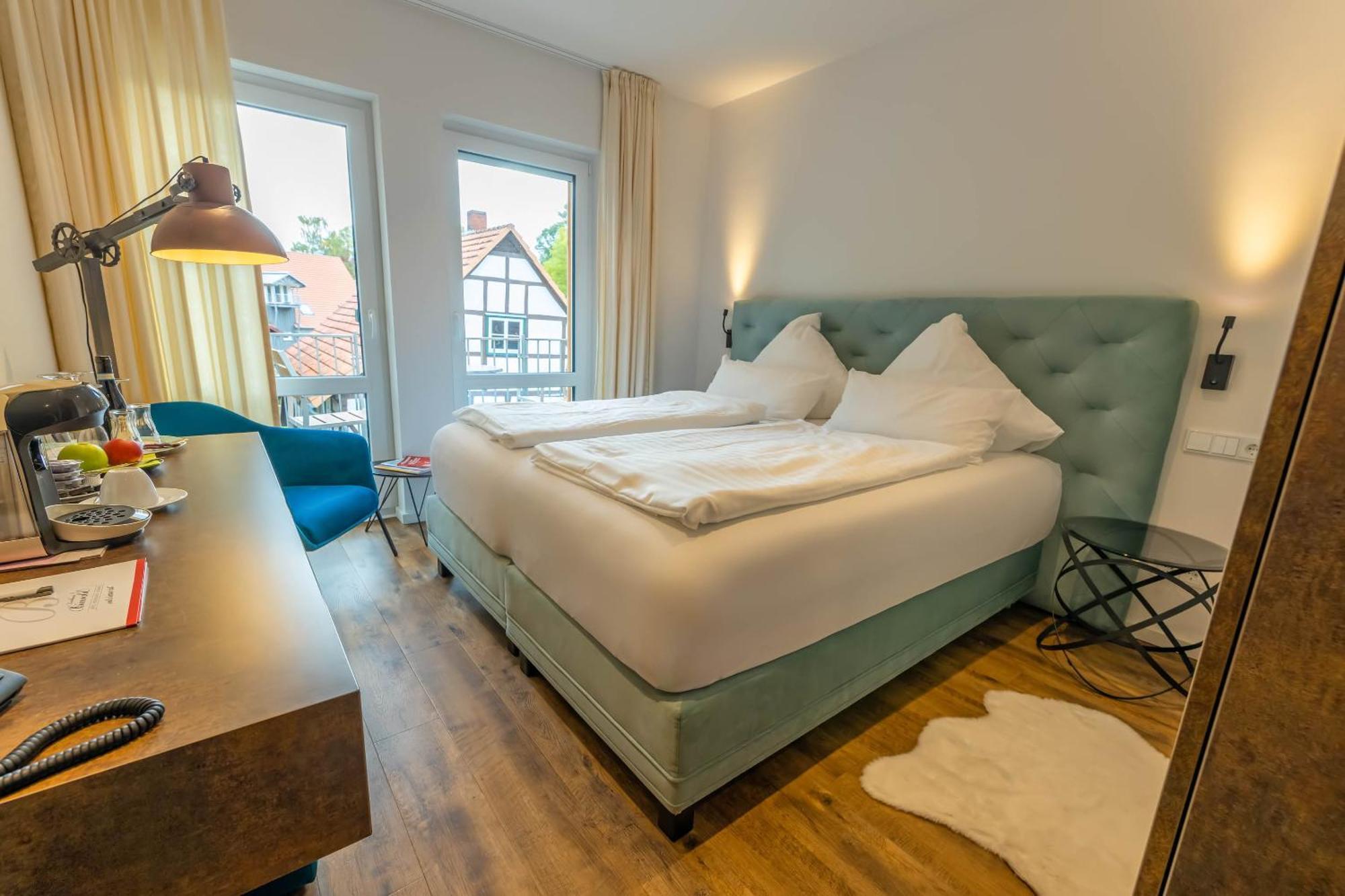 Romantik Hotel Landhaus Biewald Friedland  Bagian luar foto